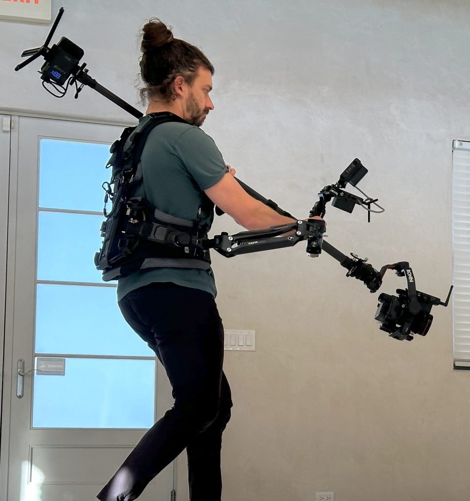 Monty Montgomery working a Tilta Float Rig